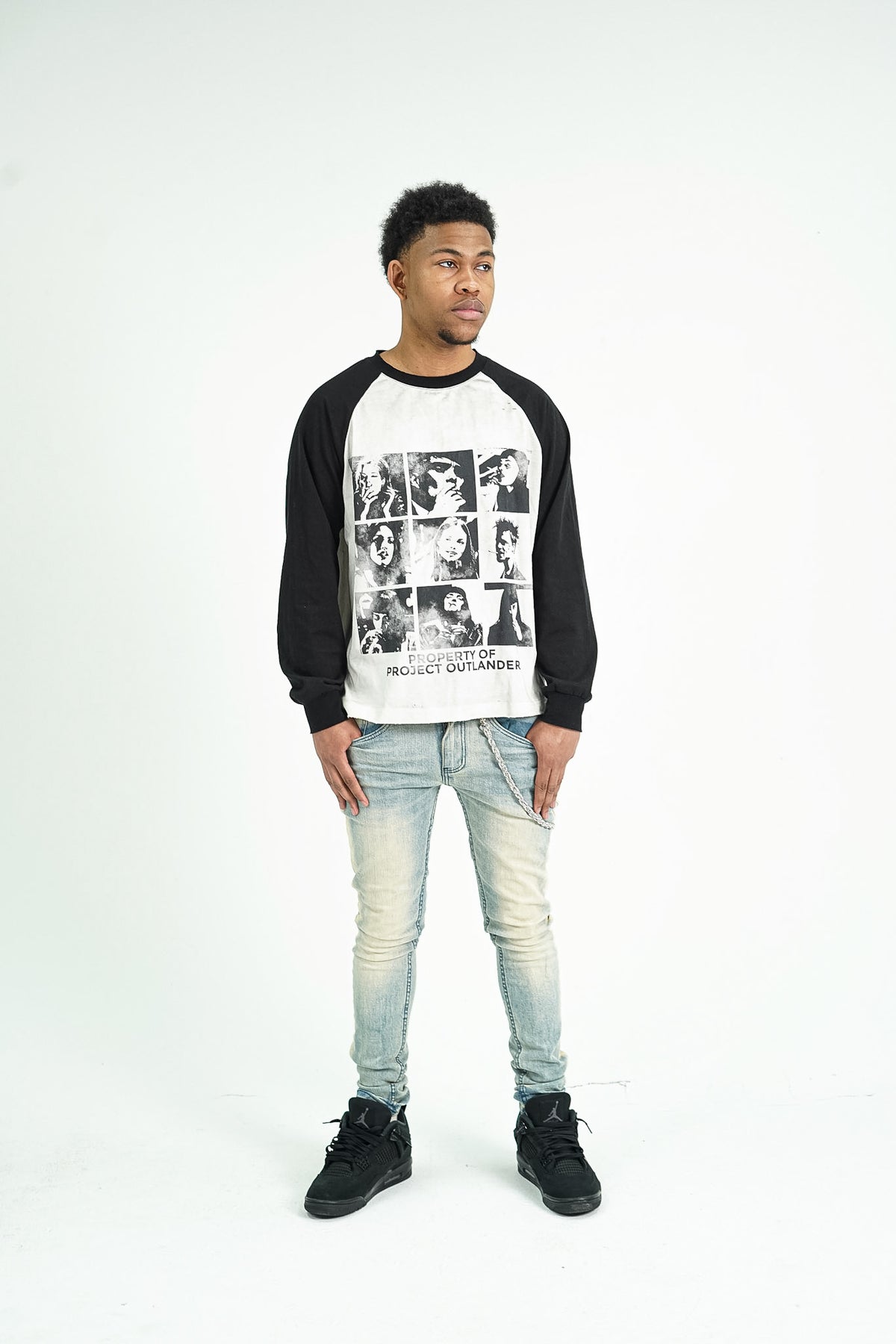 “Faces of Rebellion” Dirty Wash Long sleeve
