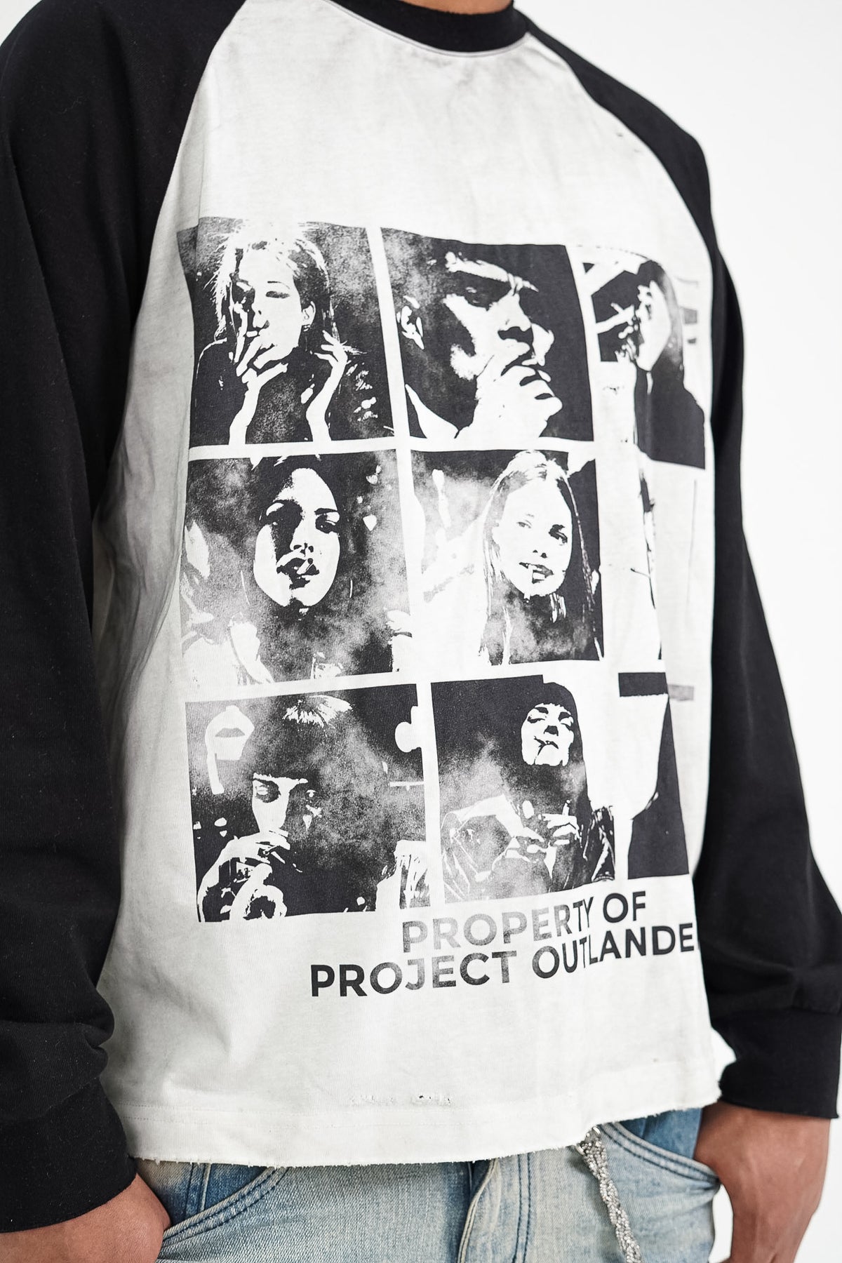 “Faces of Rebellion” Dirty Wash Long sleeve