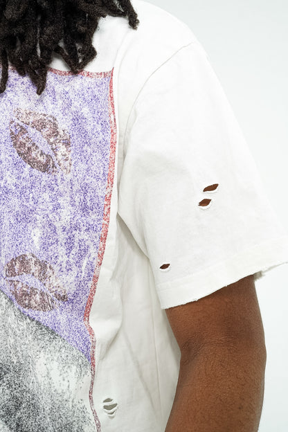 "KISS THE CHOAS" VINTAGE TEE