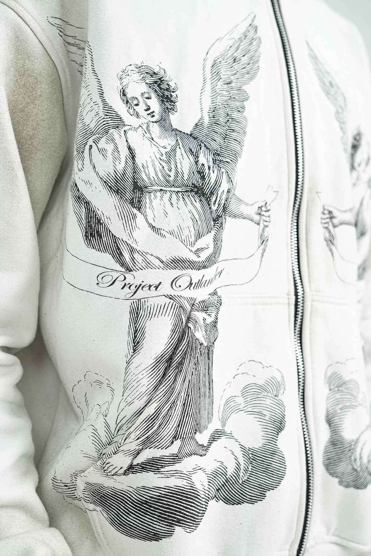 "ASH" ANGEL STATEMENT ZIP-UP