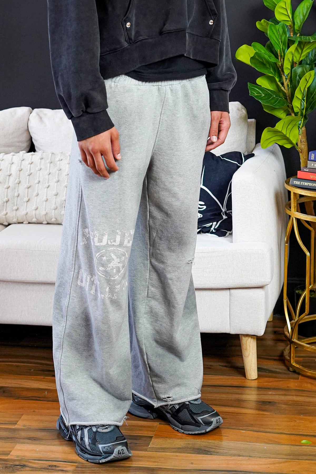 “GRAY” Dirty Sweats