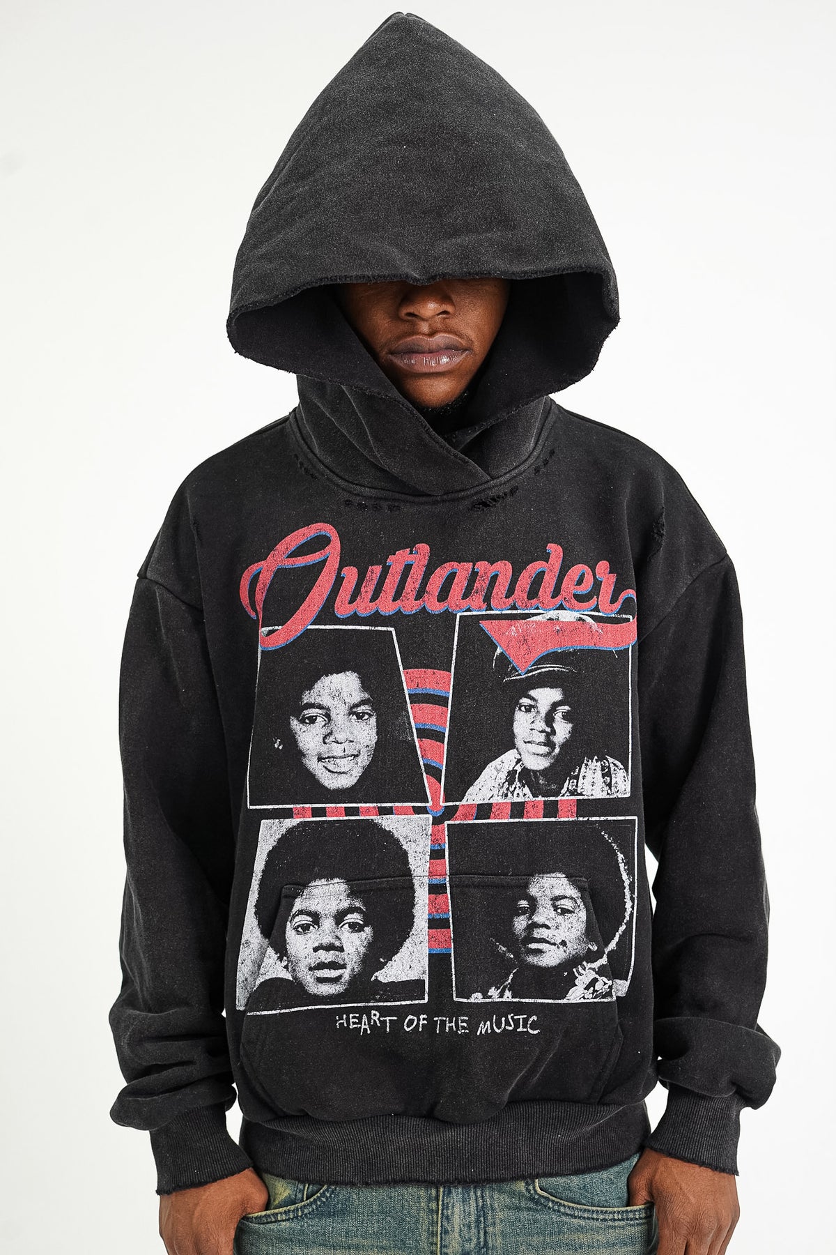 "Heart of Music" Vintage Hoodie