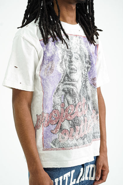 "KISS THE CHOAS" VINTAGE TEE
