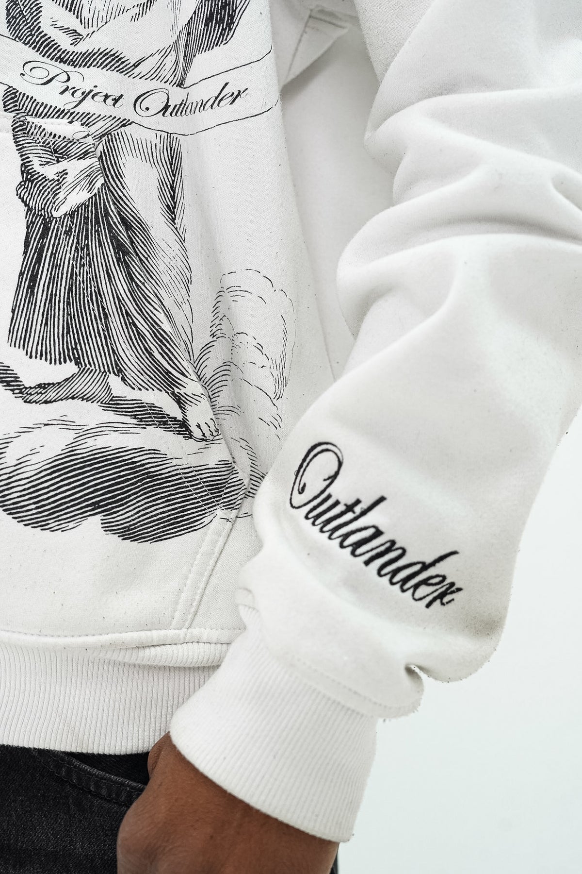 "ASH" ANGEL STATEMENT ZIP-UP