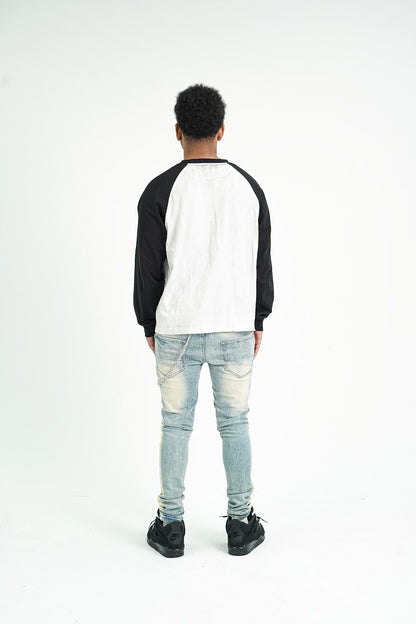“Faces of Rebellion” Dirty Wash Long sleeve