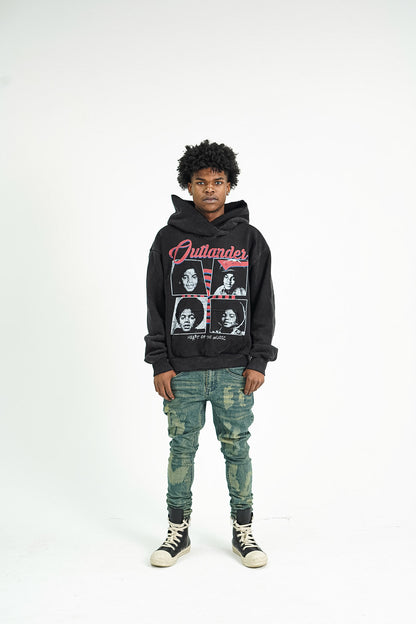 "Heart of Music" Vintage Hoodie