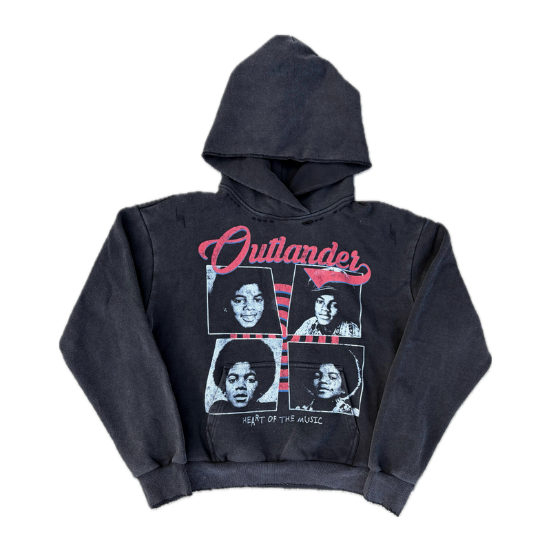 "Heart of Music" Vintage Hoodie