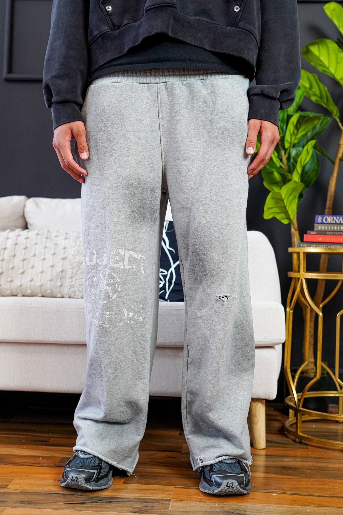 “GRAY” Dirty Sweats