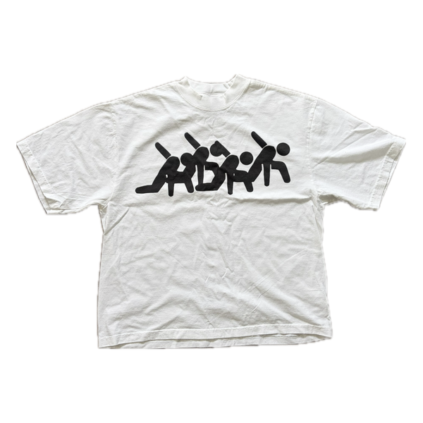 WHITE & BLACK ESSENTIAL TEE